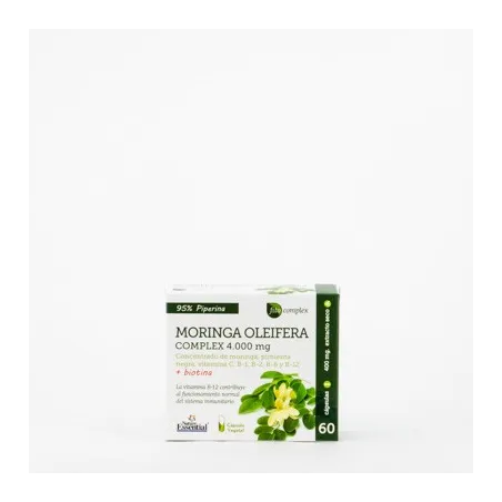 Nature Essential Moringa Complex 4.000mg, 60 cápsulas.