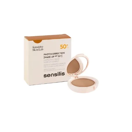 Sensilis photocorrector compacto tono natural SPF50+