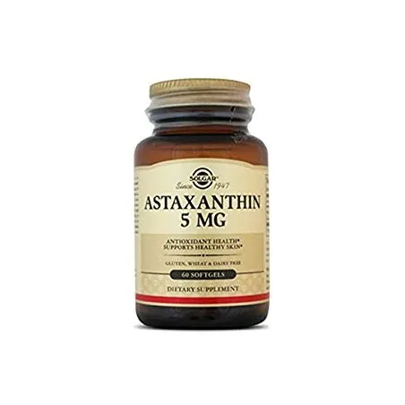 Solgar Astaxantina 5 mg, 30 Perlas.