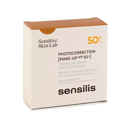 Sensilis photocorrection make up SPF 50+ compacto 02 golden, 10 g