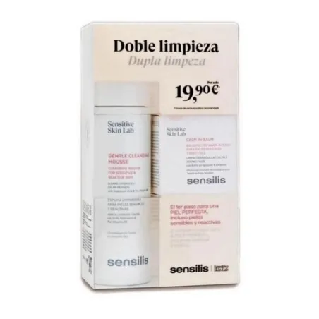 Sensilis Pack Doble Limpieza: espuma limpiadora 200 ml+ bálsamo 25 ml