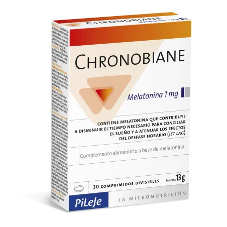 Pileje Chronobiane 1 mg Melatonina, 30 Comprimidos