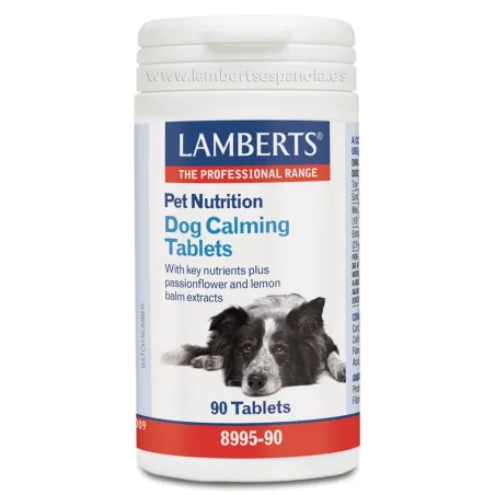 LAMBERTS Pet Nutrition. Tabletas calmantes para perros, 90 tabletas