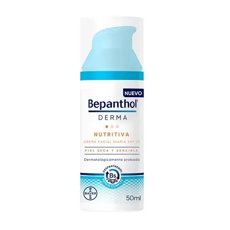 Bepanthol Derma nutritiva crema facial diaria SPF25, 50 ml