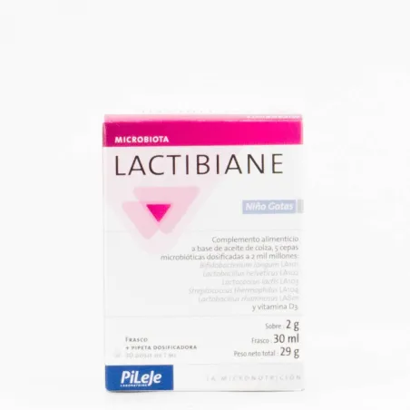 Lactibiane Niño Gotas, 30 ml.