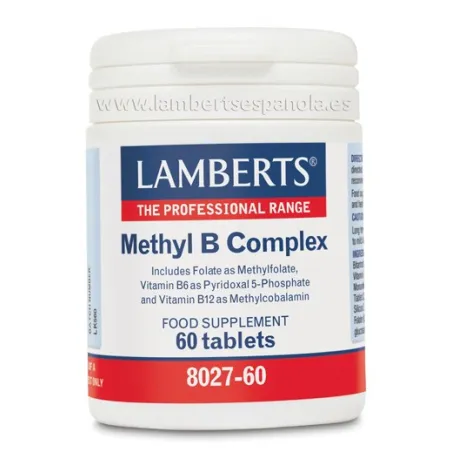 LAMBERTS Methyl B Complex, 60 comprimidos.