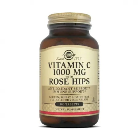 Solgar Rose Hips C 1000 mg, 100 Comp