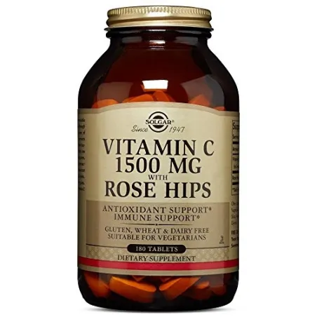 Solgar Rose Hips C 1500 mg, 180 Comp