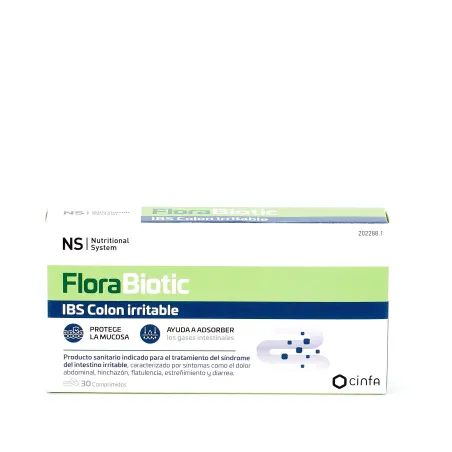 Cinfa NS FloraBiotic IBS Colon irritable, 30 Comprimidos.