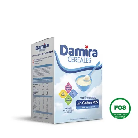 Damira Papilla Cereales Sin Gluten, 600 g