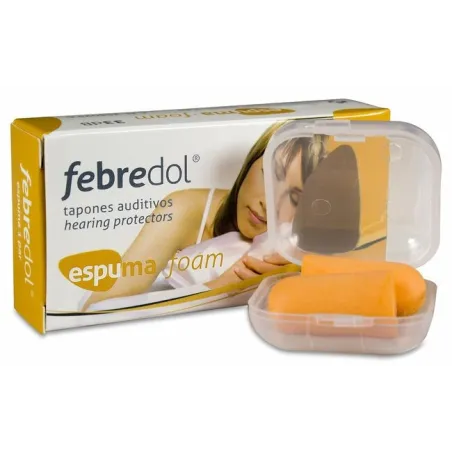 Febredol Tapones Espuma Foam, 1Par.