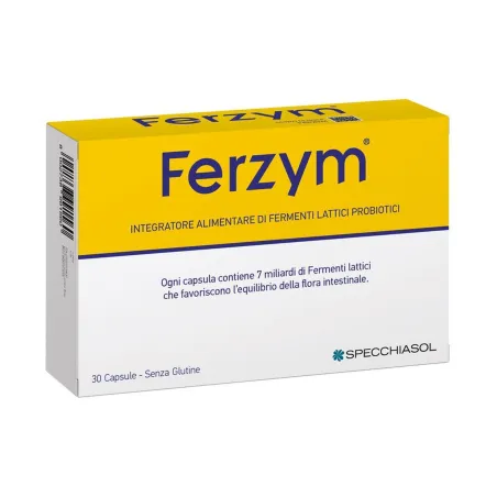 Specchiasol Ferzym, 30 Caps.