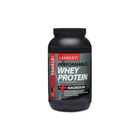 LAMBERTS Whey Protein. Sabor a vainilla, 1000g