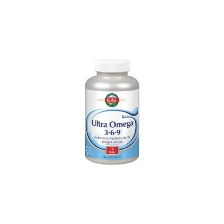 Kal Ultra Omega 3-6-9, 100 Perlas.