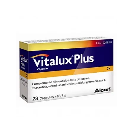 Vitalux Plus, 28 cápsulas