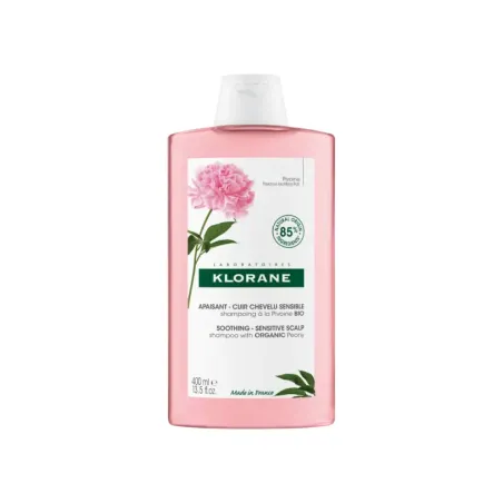 Klorane Champú calmante al extracto de peonia, 400 ml