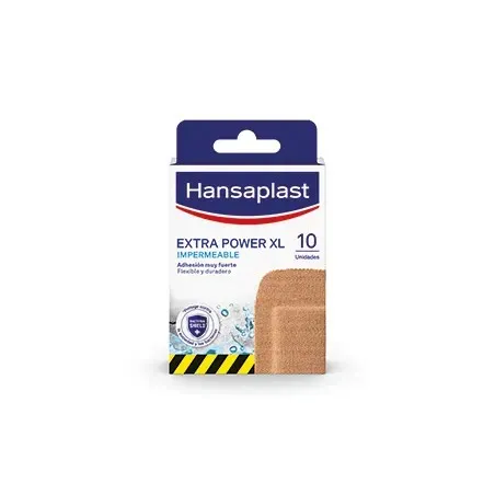 Hansaplast Extra Power XL Apósito Adhesivo 95x50 mm, 10 Uds