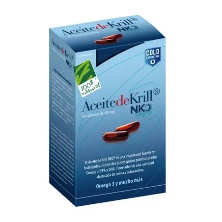 NKO Aceite de Krill, 80 perlas.