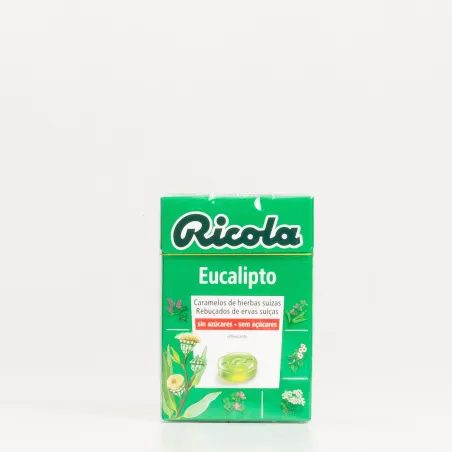 Ricola Caramelos Eucalipto, 50g.