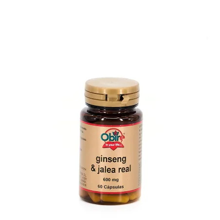 Obire Ginseng + Jalea Real 600 mg 60 Caps