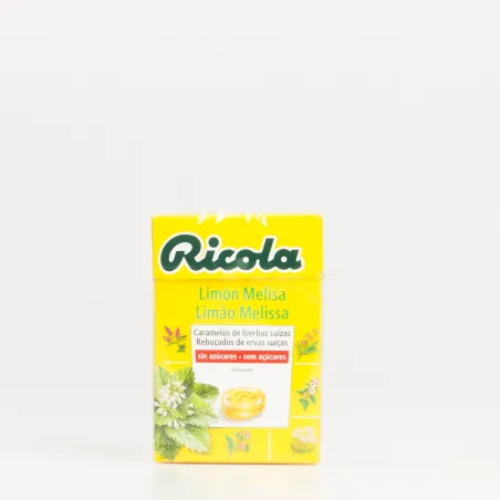 Ricola Caramelos Limón Melisa, 50g.