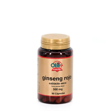 Obire Ginseng Rojo 500 mg 90 Caps