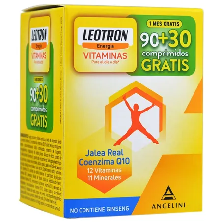 Leotron Vitaminas, 90+30 comprimidos.