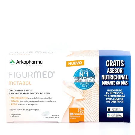 Arkopharma Figurmed Metabol, 30 cápsulas