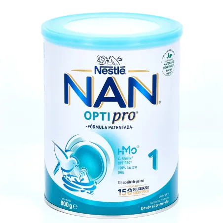 NAN 1 Optipro Leche Lactantes, 800 G.