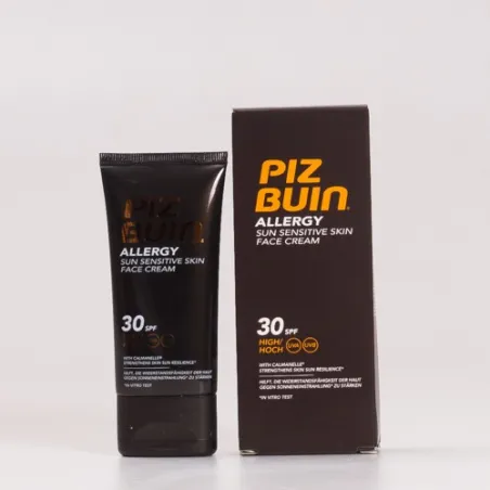 Piz Buin SPF30 Allergy Crema Facial, 50ml.