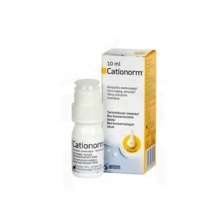 Santen Cationorm colirio, 10 ml