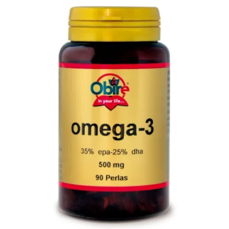 Obire Omega-3 500 mg, 90 Perlas.