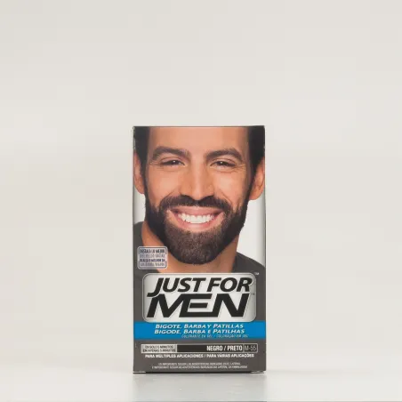 Just for Men Bigote, Barba y Patillas Gel Colorante Negro