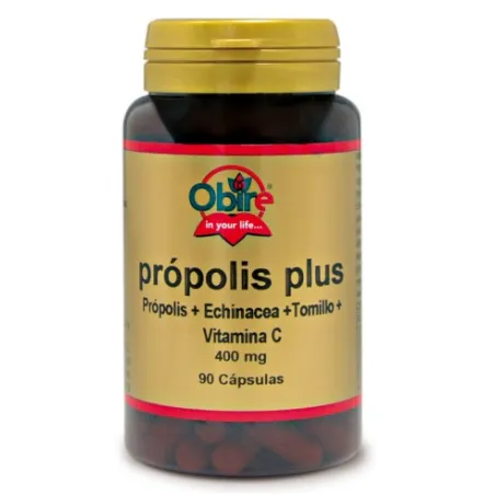 Obire Própolis Plus 350 mg, 90 Caps.