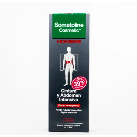 Somatoline Hombre Cintura y Abdomen Noche 7, 150ml.