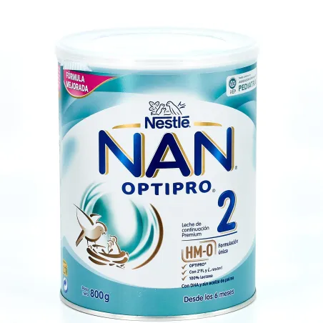 NAN 2 Optipro Leche De Continuación, 800G.