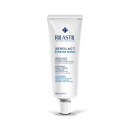 Rilastil Xerolact Crema De Manos Reparadora, 100 ml