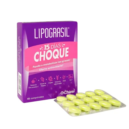 Lipograsil 15 Días Choque, 45 comprimidos