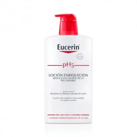 Eucerin pH5 Loción Enriquecida, 1000ml.