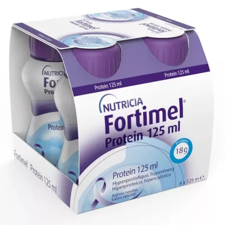 Nutricia Fortimel compact protein sabor neutro, 4x125 ml