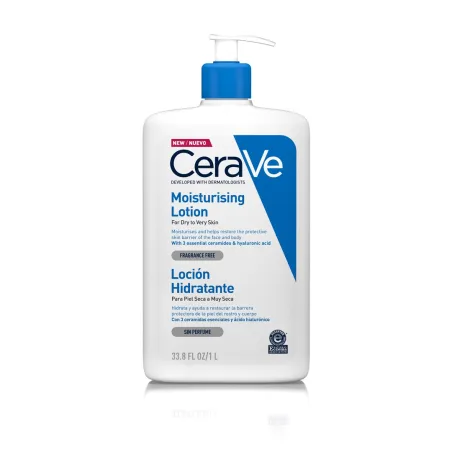 Cerave loción hidratante para piel seca o muy seca, 1 litro