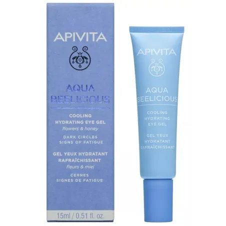 Apivita Aqua Beelicious Contorno de Ojos, 15 ml