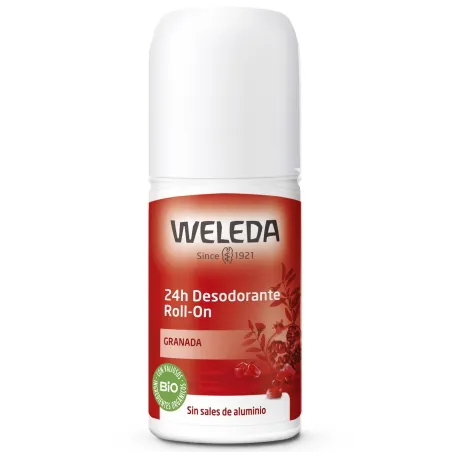 Weleda Granada Desodorante 24h Roll-on, 50 ml