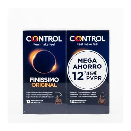 Control Finissimo Duplo, 2x12 preservativos