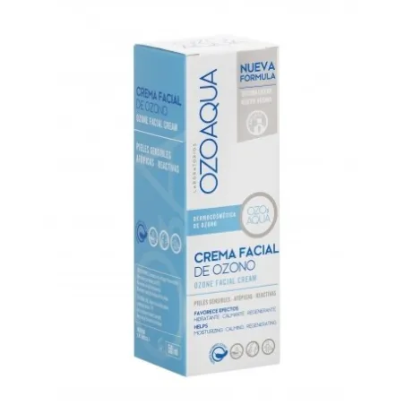 Ozoaqua Crema Facial de Ozono, 50 ml