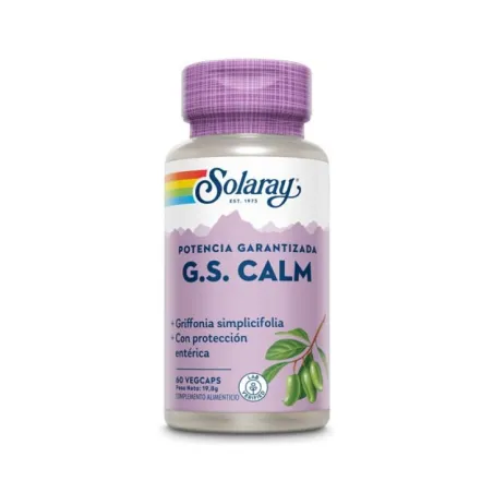 Solaray G.S. Calm, 60 cápsulas vegetales