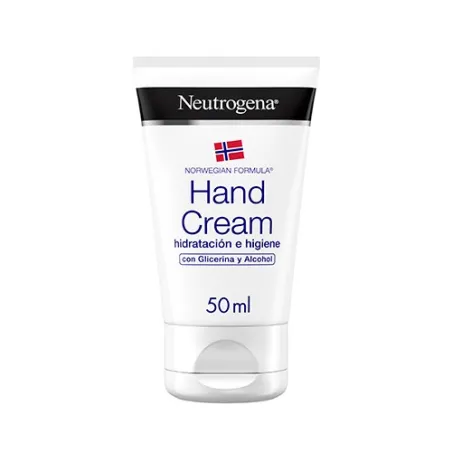 Neutrogena Crema de manos hidratación higienizante, 50 ml