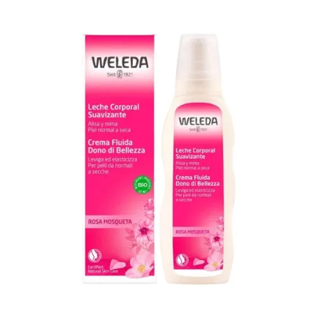 Weleda leche corporal rosa mosqueta, 200 ml