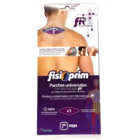 Fisioprim Parches Universales, 3 parches