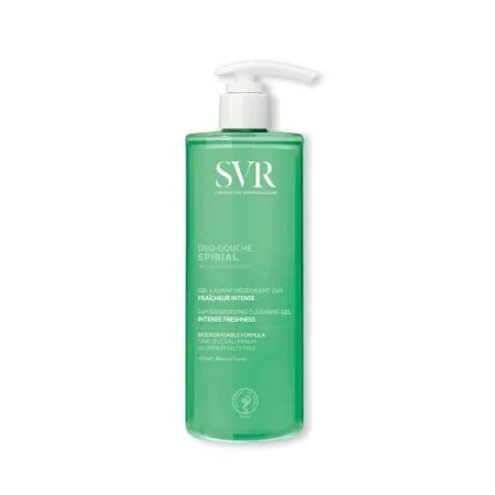 SVR Spirial deo-douche gel desodorante, 400 ml